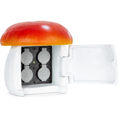 Blumfeldt Power Mushroom Smart, градински контакт, WiFi управление, 3680 вата, IP44 (RH-PowerMushSmart-5) (RH-PowerMushSmart-5)