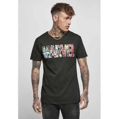 Marvel Logo Character Tee black