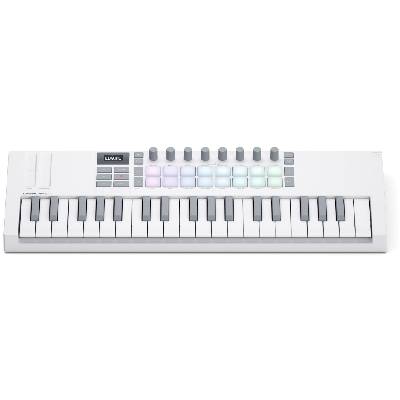 MIDI клавиатура Novation- Launchkey Mini 37 MK4, бяла (397581)