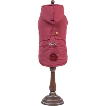 Freedog Abrigo Trendy - Модерно водоустойчиво палто за кучета, 40 см. - червено