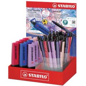 STABILO Дисплей за флумастери и химикалки, STABILO "NatureCOLORS Wildflower", смесен 6034-70/53 (6034-70/53)