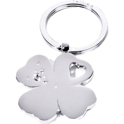 TROIKA Ключодържател Детелина със сърце Troika KR9-30/CH (KR9-30/CH)