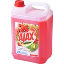 Ajax Floral Fiesta čistiaci prostriedok na všetky druhy podláh Red Flowers 5 l