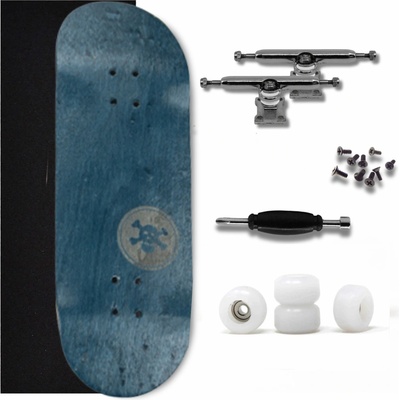 Blackriver Fingerboard Starter Set X-Wide 33,3 5PLY Mini Logo Blue