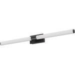 Brilagi - LED огледално осветление за баня DIANA LED/10W/230V IP44 черно (BG3873)