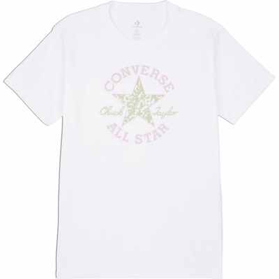 Converse Dámske tričko CHUCK PATCH INFILL biela