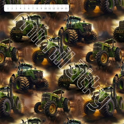 Tmavý traktor úplet by MIMI