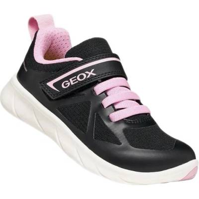 Geox J Foot-Run Girl WR čierna/ružová