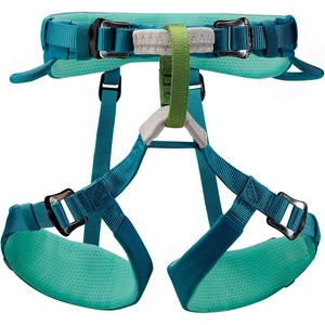 Petzl Детска сбруя - седалка Petzl Kid's Macchu Climbing harness - Atlantic Blue - размер One Size (306-0084-0111)