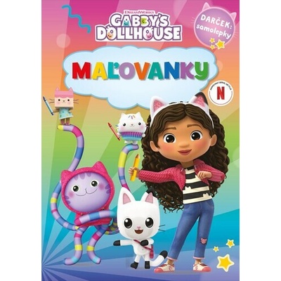 Gabikin kúzelný domček Maľovanky so samolepkami Alicanto