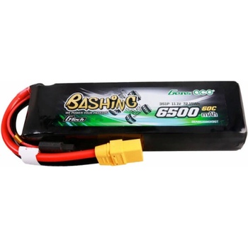 GensAce Bashing Serie G-Tech LiPo 3S 6500mAh 11,1V 3S1P 60C XT90 Plug