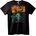 NOONEBRAND Тениска Lamb of God & Mastodon Турне - L, White