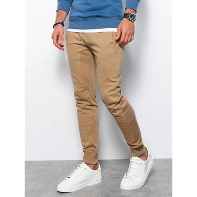 Ombre Clothing pánské tepláky Jesper kávová P948