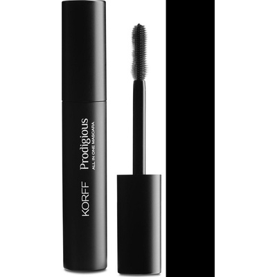 Korff Prodigious All In One řasenka pro objem a definici řas Black 14 ml