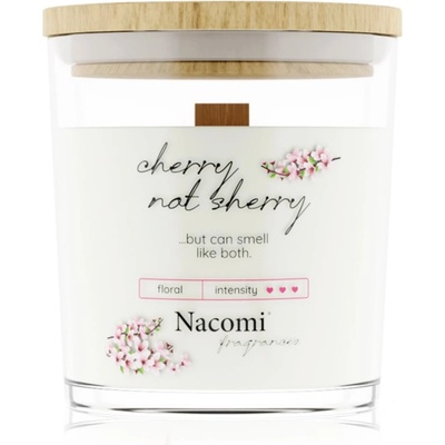 Nacomi Soy Candle Home Fragrances ароматна свещ с дървен фитил 140 гр