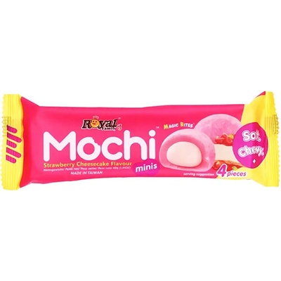 Royal Family Mochi Minis jahodový cheesecake 40 g