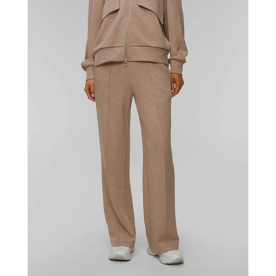 Varley The Wide Leg Pant Světle Hnědé