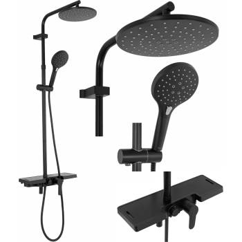 Rea Душ система REA SANTOS Black (REA-P8803)