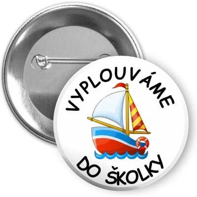 Povidlo.cz dětské placky Lodička Vyplouváme do školky