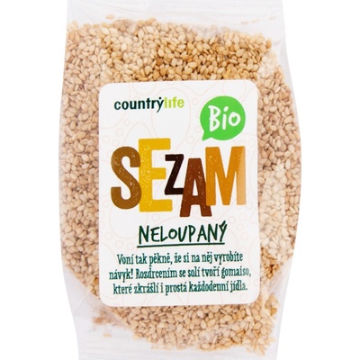 Country Life přírodní sezam neloupaný Bio 100 g