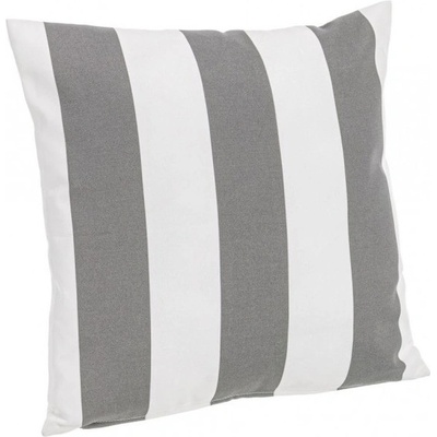 Bizzotto Декоративна възглавница Bizzotto, Stripes, 43x43x3 cm. бяло/сиво (0806754)