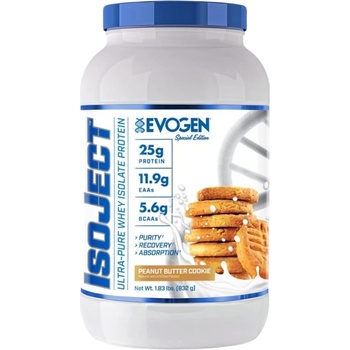 Evogen Nutrition IsoJect | Ultra-Pure Whey Isolate [858 грама] Фъстъчено масло