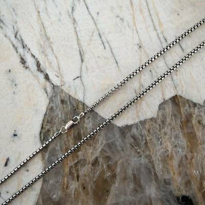 Vorlové Šperky Stříbrný řetízek box chain, R100