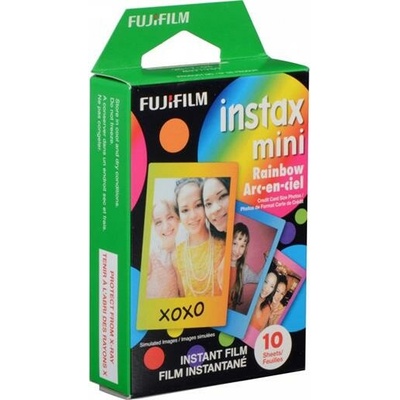 Fujifilm instax mini RAINBOW 10 fotografií