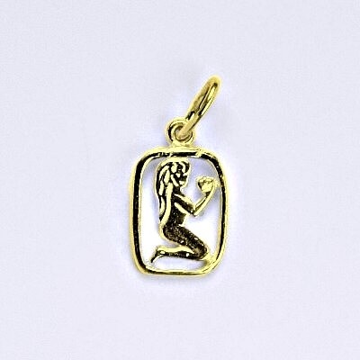 Čištín Zlatý přívěsek, znamení zvěrokruhu panna P 730