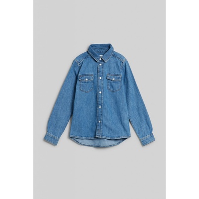 Gant Relaxed Ls Denim Shirts Mid Blue Worn In – Zbozi.Blesk.cz