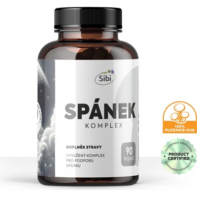 Spánek Komplex Houbové Extrakty 90 kapslí 480 mg