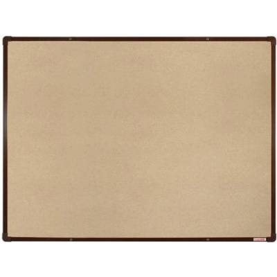 Extera Textilní tabule boardOK, 120 x 90 cm hnědá 100609
