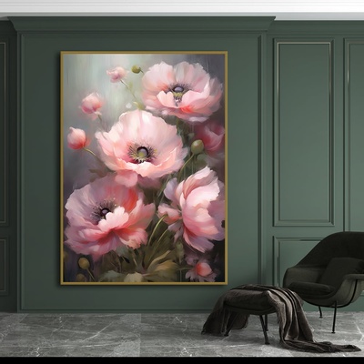 Decono Картина Розови Макове