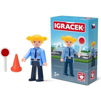 Efko IGRÁČEK MINI SET Policistka s doplňky