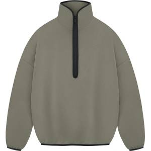 Adidas Men's Quarter-Zip Fleece - Clay