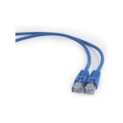 Gembird PP12-0.5M/B patch, CAT5e, UTP, 0,5m, modrý