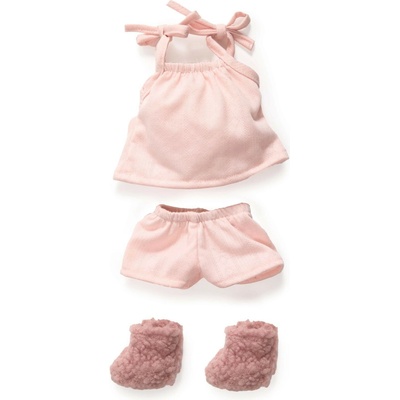 Lovely Pomea nočný outfit s papučkami pre bábiky