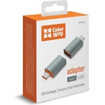 ColorWay Адаптер COLORWAY, от USB-A към Type-C CW-AD-AC (CW-AD-AC)