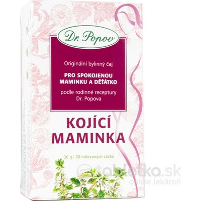 Dr. Popov Bylinný čaj DOJČIACA MAMIČKA 20 x 1,5 g