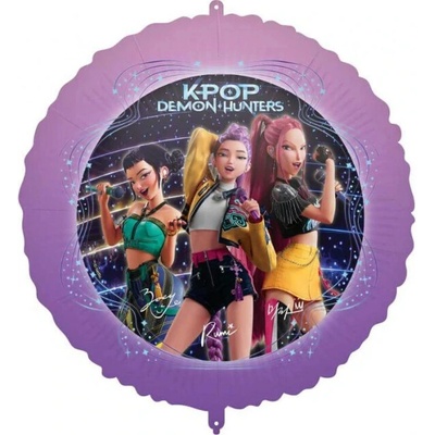 Procos Kruh "K-Pop: Lovkyně démonů" 46cm fóliový balónek + závaží – Zbozi.Blesk.cz