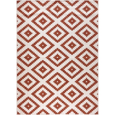Hanse Home Кафяв и кремав килим за открито , 160 x 230 cm Malta - NORTHRUGS (103130-160x230)