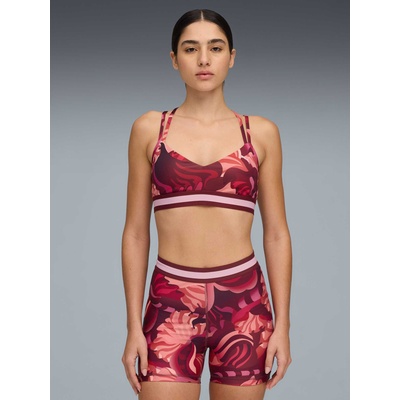PUMA Спортен сутиен floral ribbon strappy bra - low