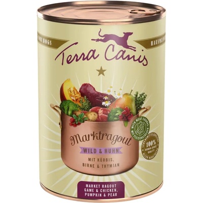 Terra Canis Market Рагу от дивеч и пиле с тиква и круша 385 г