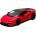 Kinsmart Метална количка Kinsmart - Lamborghini Temerario, 1: 38, червена (53142)