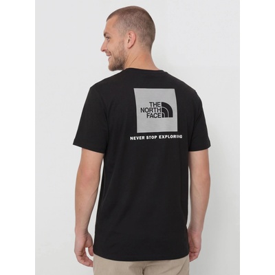 The North Face Raglan red Box TNF black TNF white