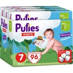 pufies Пелени гащи Pufies Fashion & Nature - Размер 7, 96 броя, 17+ kg, Maxi pack 3 (54000148) - ozone