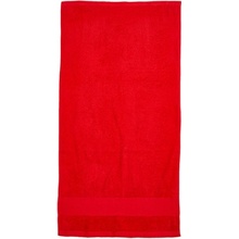 Fair Towel Organic Cozy Bath Sheet bavlnený uterák FT100BN 100 x 150 cm red