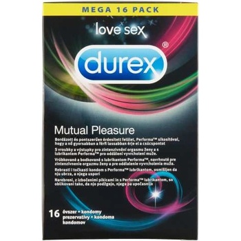 Image 1 of Durex Mutual Pleasure Презервативи 16бр (5052197056198)