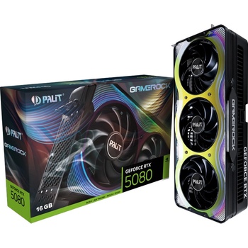 Palit GeForce RTX 5080 GameRock 16GB GDDR7 256bit (NE75080019T2-GB2030G)