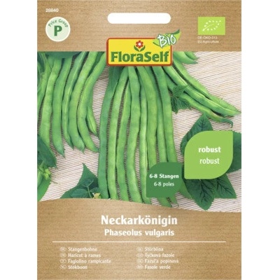 Fazuľa tyčková BIO Neckarkönigin FloraSelf Bio